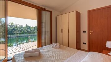 Nhà liên kế dành cho gia đình, 2 phòng ngủ, 2 phòng tắm, đối diện biển (Albarella Maisonette S3M 1) | 2 phòng ngủ, phòng cách âm, truy cập Internet không dây miễn phí