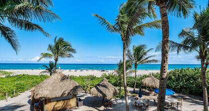 Stunning Oceanfront Resort, enjoy breakfast on your extended balcony