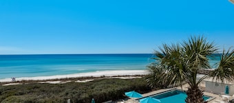 Gulf Front, Gorgeous Views, Top Floor, Pool, Gated Complex, 30A