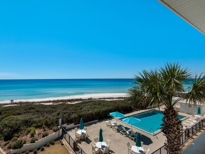 Gulf Front, Gorgeous Views, Top Floor, Pool, Gated Complex, 30A