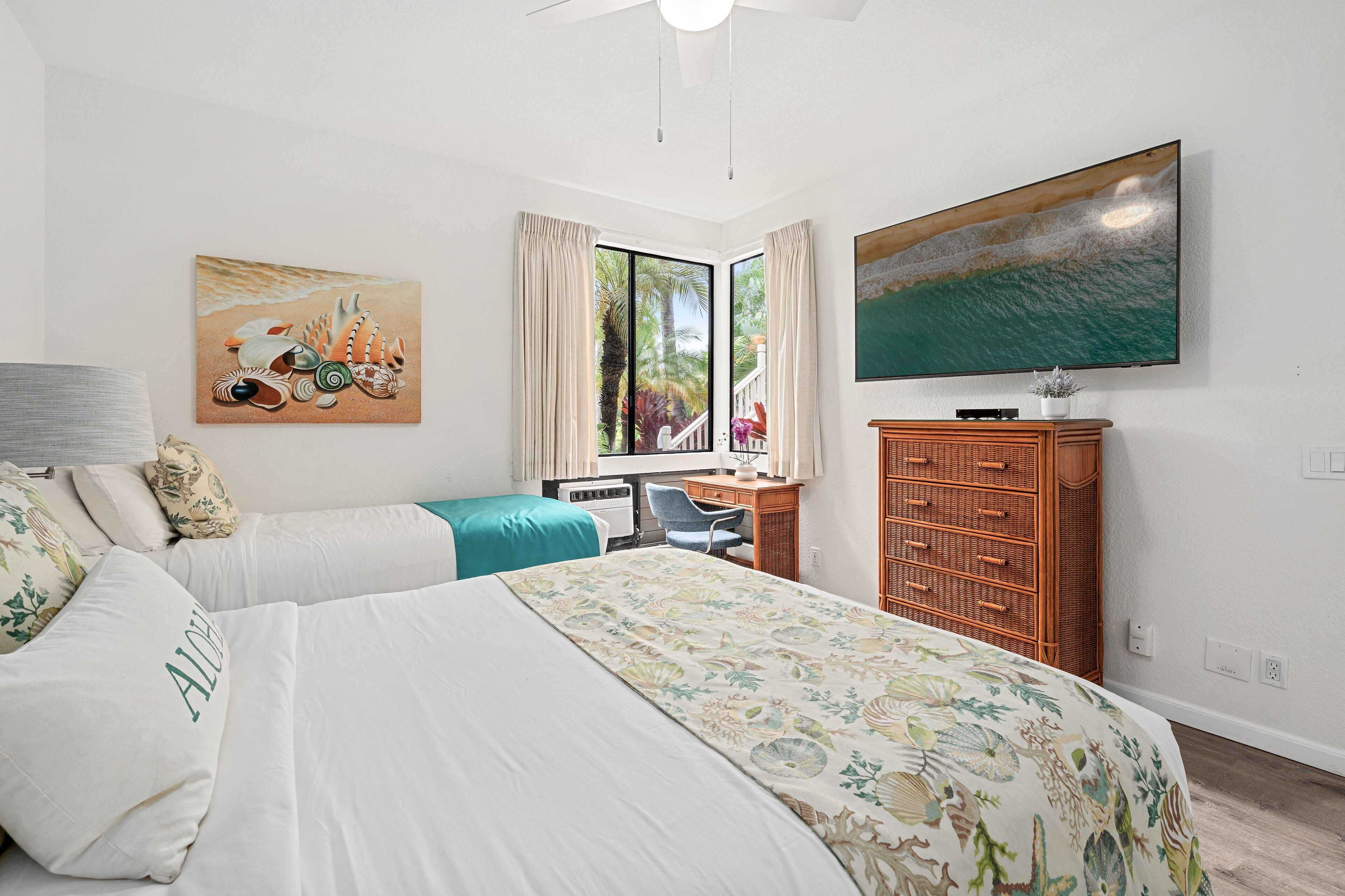 2 habitaciones, tabla de planchar con plancha y wifi gratis 