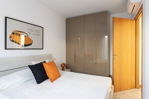 1 室のベッドルーム、WiFi (無料)、ベッドシーツ