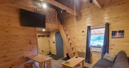  Custom built tiny home/cabin in the Switzerland of Maine (Jackman)