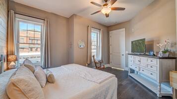 2 chambres, fer et planche Ă repasser, Wi-Fi gratuit, draps fournis