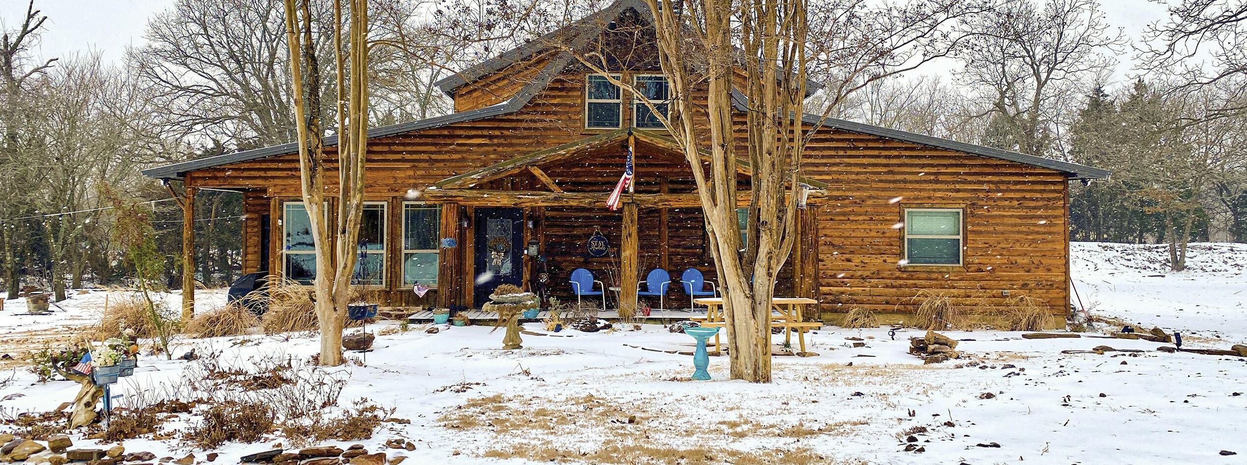 Rustic/Luxurious OKLA Log Cabin -Cannabis Friendly
