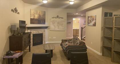 3 bedrooms, living room, kitchen for rent in beautiful house & great location.