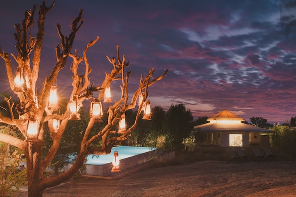 Interior - Brij Pola, Jawai - Luxury Jungle Camp with Private Pools (Bali)