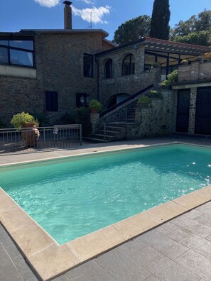 Outdoor pool - Villa Eleonora with tennis court (castiglione della pescaia)