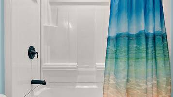 Hair dryer, towels