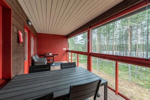 Apartament, 2 dormitoris, sauna | Balcó