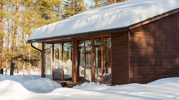Majoituspaikan julkisivu