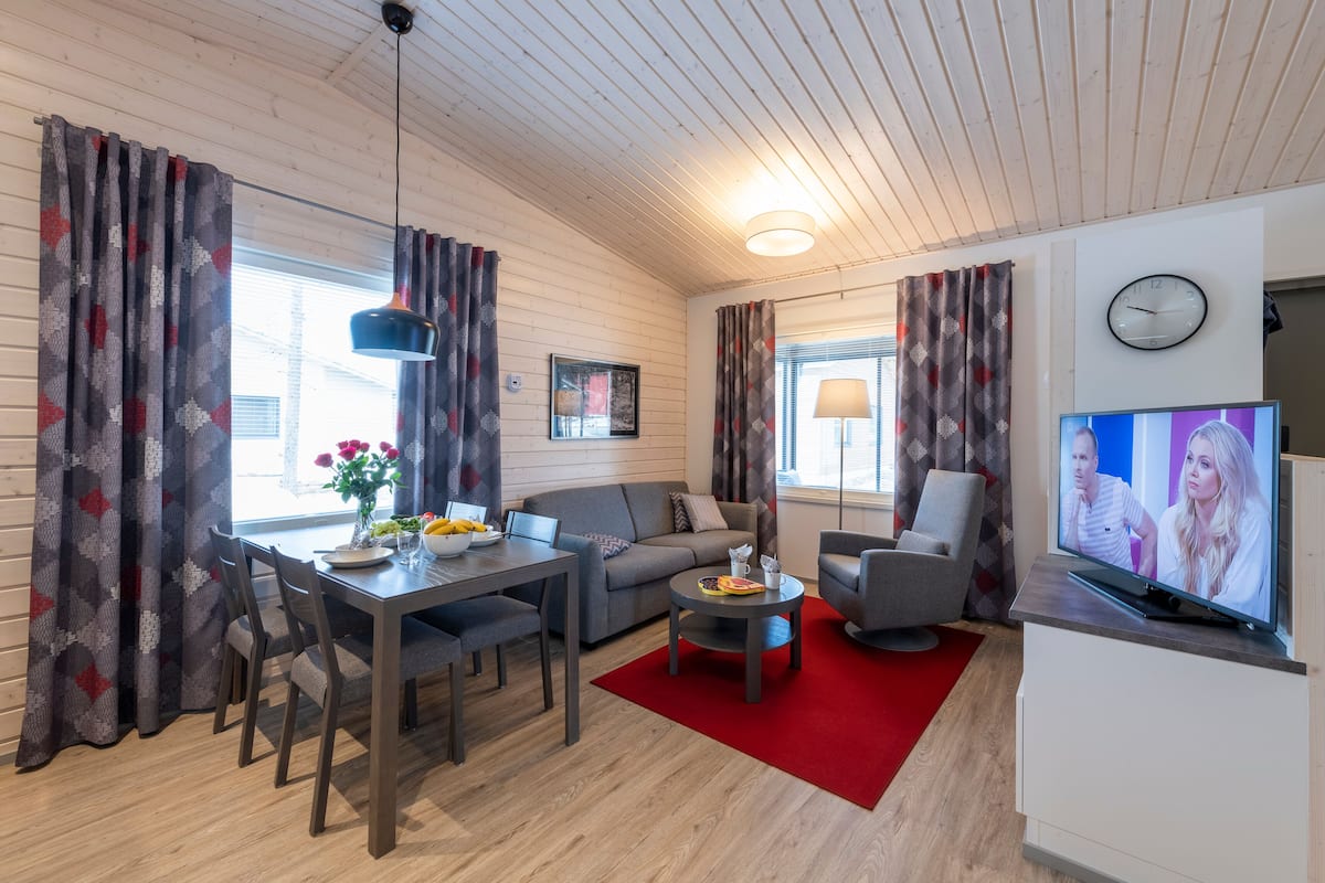 Cottage, 2 camere da letto, sauna | Sala da pranzo