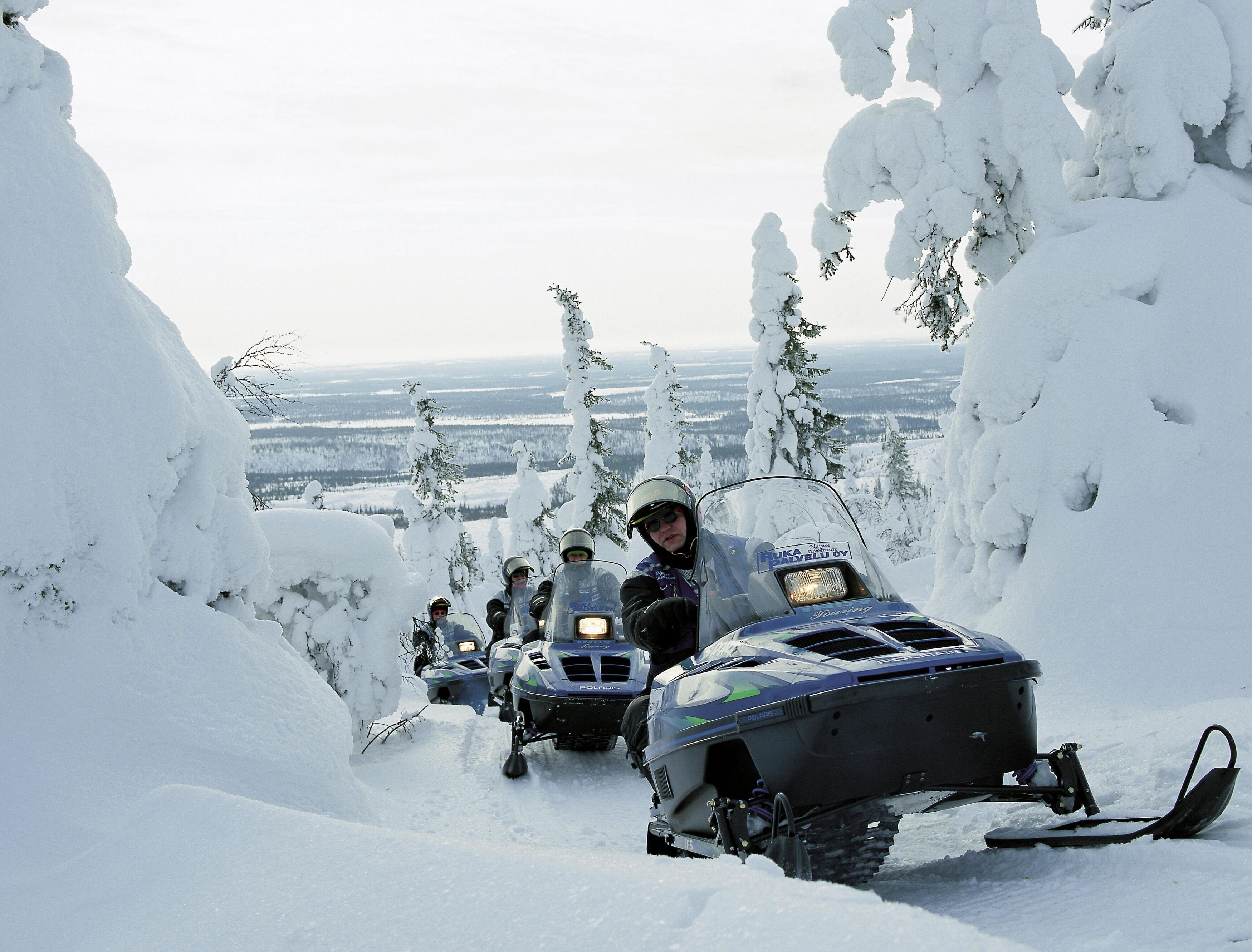 Snøscooterkjøring