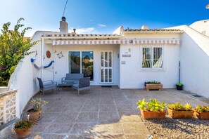 Terrace/patio - Inftour La viña Bungalow (Calp)