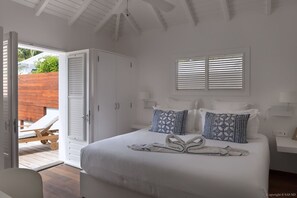 2 bedrooms, iron/ironing board, free WiFi, bed sheets - Beach House  | Beach Front - Located in  Tropical Flamands with House Cleaning Included (Saint Barthélemy)