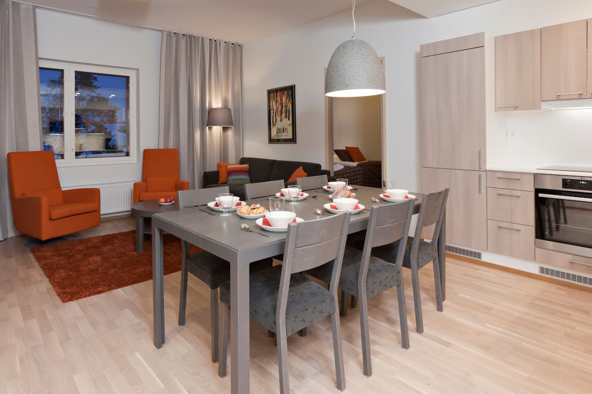 อพาร์ทเมนท์, 3 ห้องนอน (78m2) | ห้องรับประทานอาหาร