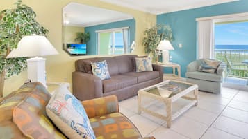 TV, DVD player, table tennis, books