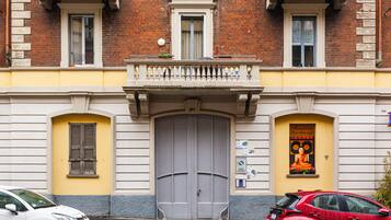 Fassade der Unterkunft