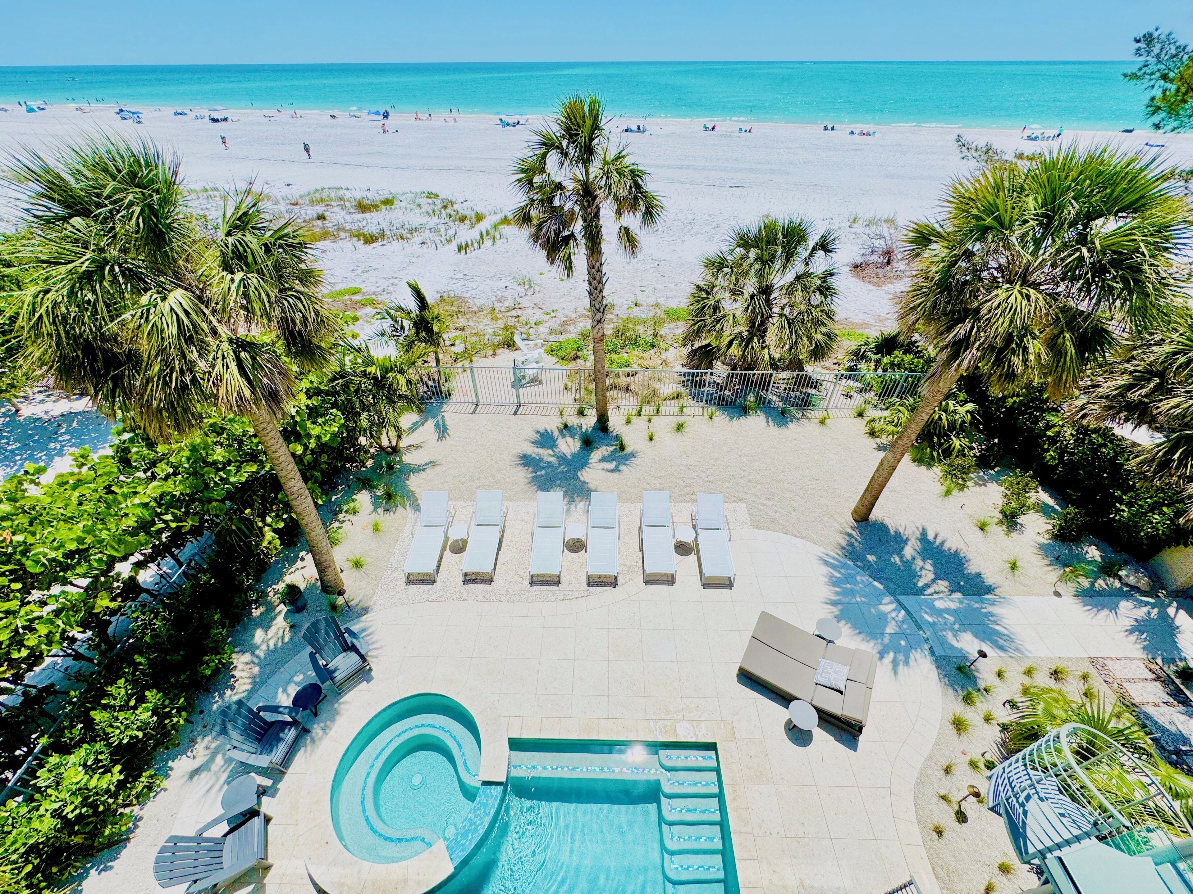 Una piscina riscaldata