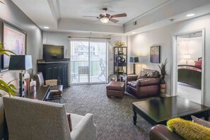 Smart TV, DVD player, foosball, table tennis