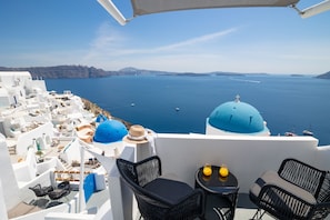 Chambre Double, vue mer | Balcon