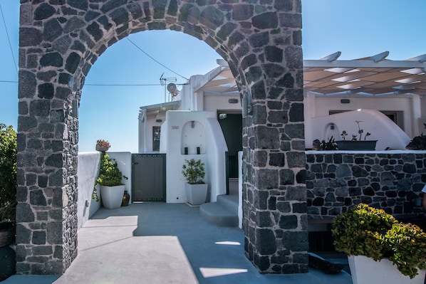 Fachada da propriedade