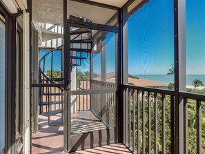 Condo (Shorewood 3B) | Balcony - Shorewood Condos by Dream Vacation Rentals (Sanibel)