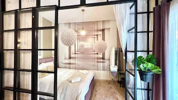 2 habitaciones, caja de seguridad en la habitación, wifi y ropa de cama
