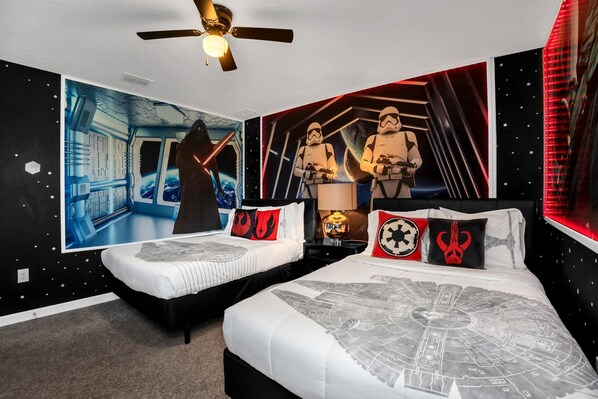 9 bedrooms, desk, iron/ironing board, free WiFi