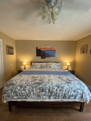 3 soveværelser, skrivebord, strygejern/strygebræt, gratis Wi-Fi