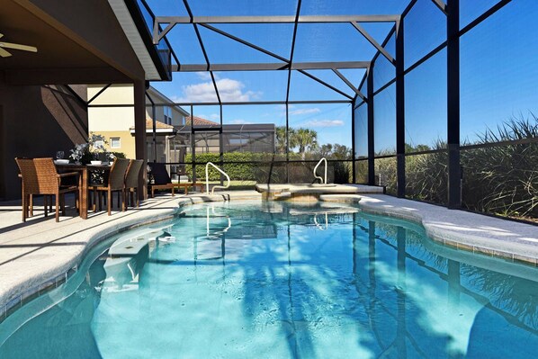 Una piscina climatizada