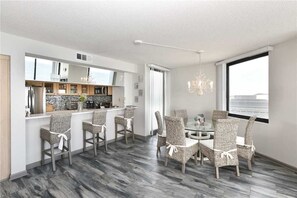 Dining - One Ocean Place - Three Bedroom Oceanfront Condo (Garden City Beach)