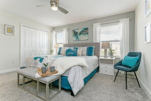 4 habitaciones, escritorio, tabla de planchar con plancha y wifi gratis 