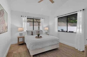 5 chambres, fer et planche à repasser, lit parapluie, Wi-Fi gratuit