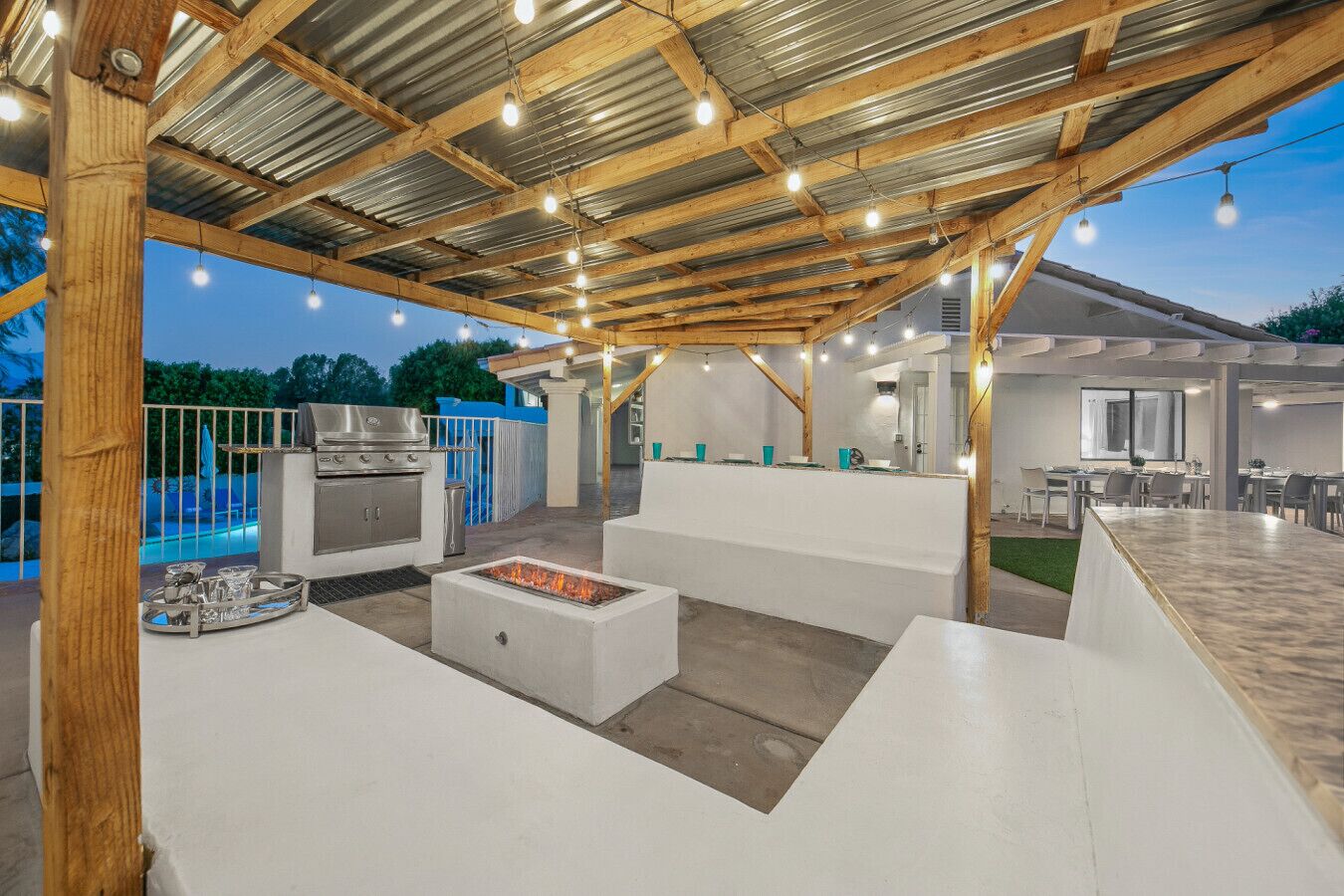 Udendørs spisemuligheder