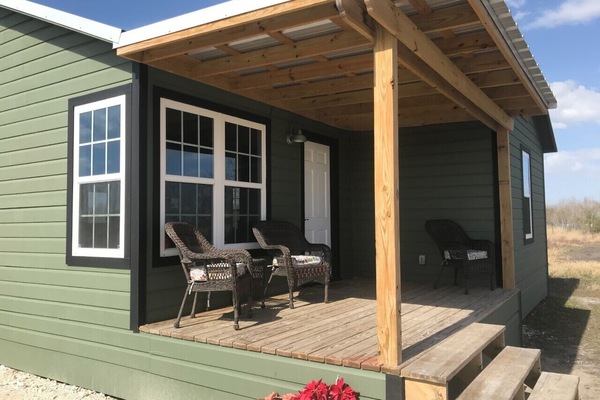 Watch the sunrise from the front porch.