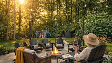 Overnattingsstedets uteområder