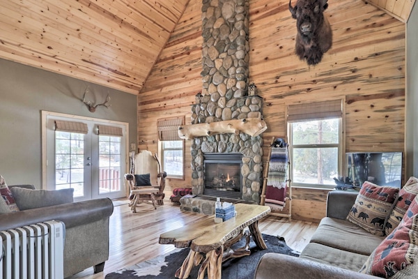 Heber-Overgaard Vacation Rental | 2BR | 2BA | 1,100 Sq Ft | Steps Required