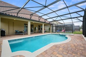 Piscine chauffée