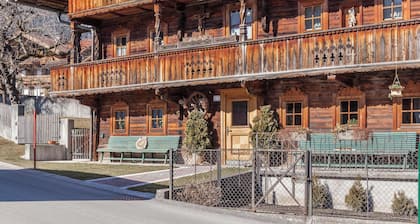Ferienwohnung "Brugger 4 Personen" in der Nähe des Skigebietes mit Blick auf die Berge