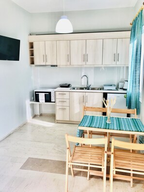 Chambre, 2 chambres, terrasse, vue jardin | Restauration