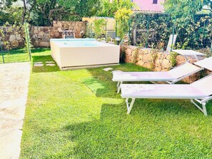 Apartamento, 2 habitaciones, piscina privada, vistas al jardín | Jardín