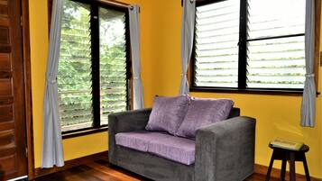 Studio, 1 phòng ngủ, hút thuốc, ban công | Khu phòng khách