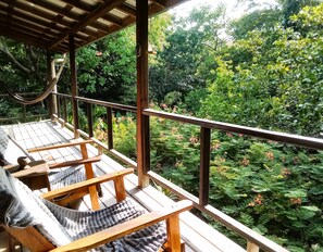 Studio, 1 Bedroom, Smoking, Balcony | Balcony - Treetop Cottage Escape in Tropical Garden Near San Ignacio (San Ignacio)