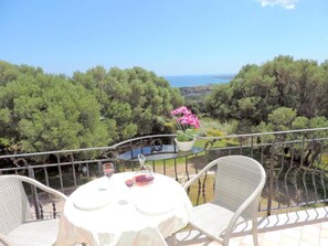 Apartment, 2 Bedrooms, Balcony, Ocean View | View from property - Villa Luddui L1 sea View (Budoni)