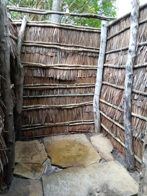 Shared Dormitory, 1 Bedroom, Garden View | Bathroom - Room-mida Creek Eco Camp - Lodge (Watamu)