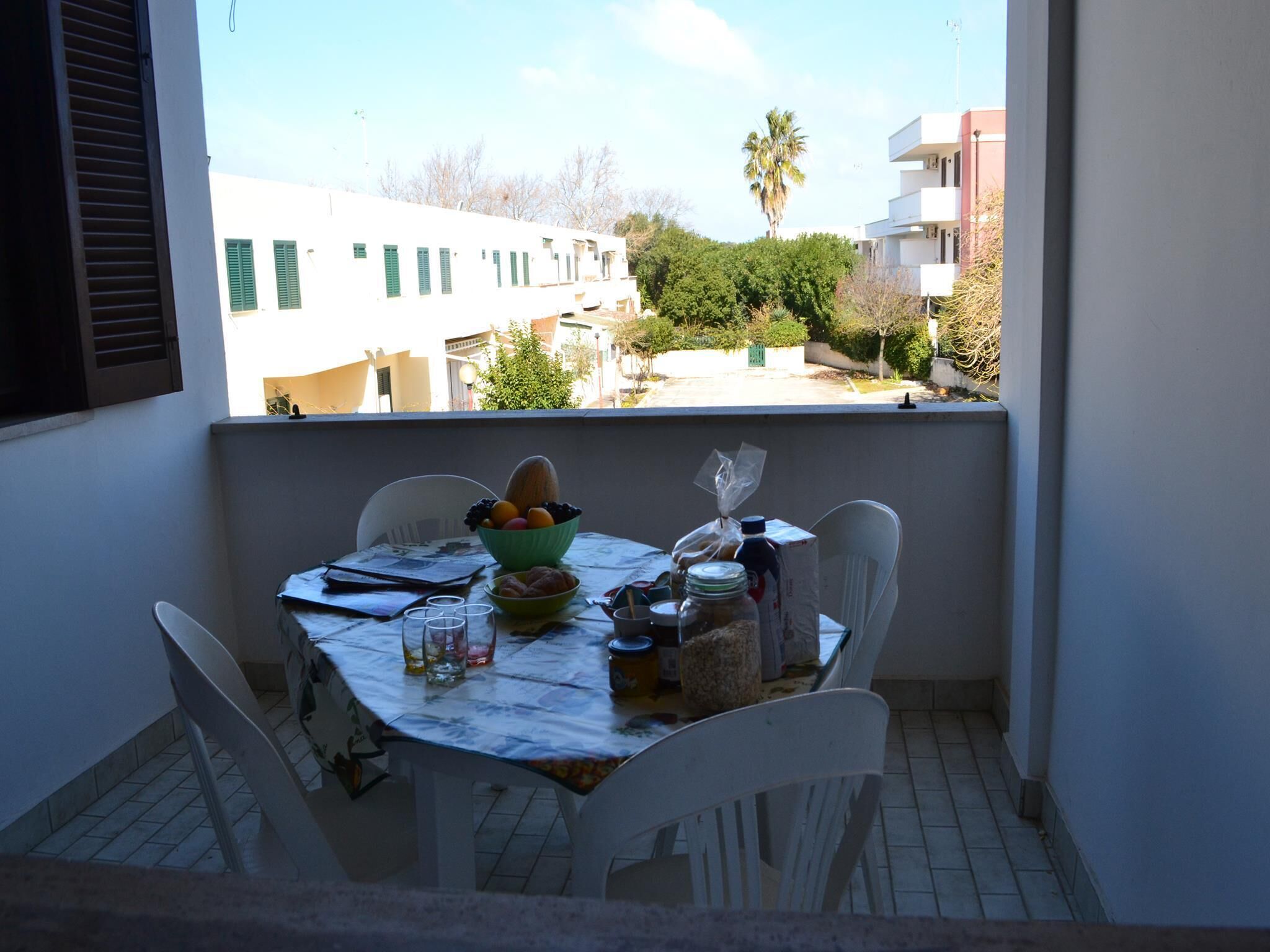 Maison, 1 chambre, balcon, vue sur la ville | Restauration en plein air