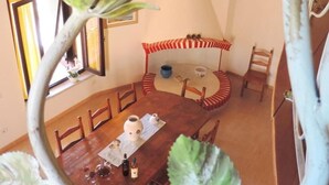 Apartment, 3 Bedrooms, Patio, Mountain View | Living area | TV - Villa Luddui L With Hydromassage Pool (Budoni)