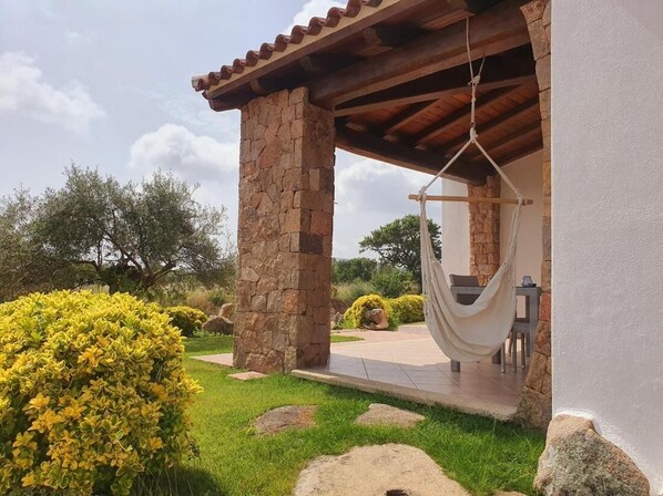 Apartment, 2 Schlafzimmer, Terrasse, Gartenblick | Blick von der Unterkunft