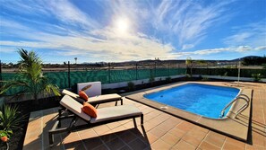 Piscine chauffée